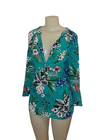 Violet & Claire Long Sleeve Button-Down Shirt (view 2)