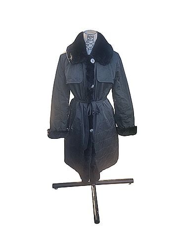 Anna rabbit fur Coat (view 1)