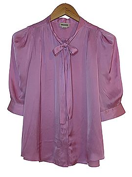 Zadig & Voltaire touch satin 3/4 Sleeve Blouse (view 1)