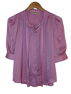 Zadig & Voltaire touch satin 3/4 Sleeve Blouse (view 2)