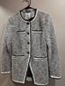 Avec Les Filles 61% Polyester 38% Cotton 1% Spandex 100% Polyester Tweed Blazer Size M - photo 4