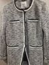 Avec Les Filles 61% Polyester 38% Cotton 1% Spandex 100% Polyester Tweed Blazer Size M - photo 8