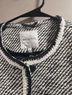 Avec Les Filles 61% Polyester 38% Cotton 1% Spandex 100% Polyester Tweed Blazer Size M - photo 9