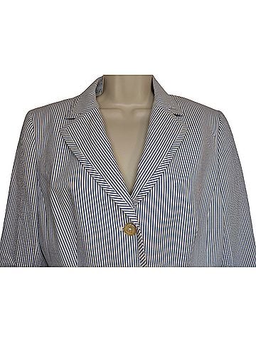 Brooks Brothers 346 Classic Fit Striped Seersucker Blazer (view 2)