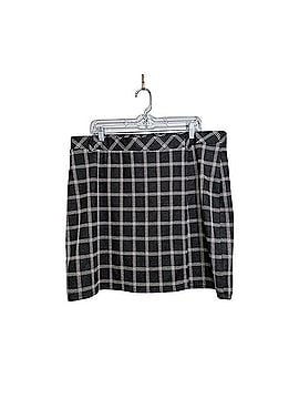 Torrid Mini Double-Knit Overlap Skirt Casual Skirt (view 2)