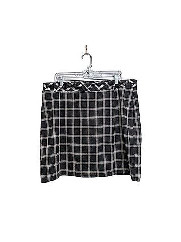Torrid Mini Double-Knit Overlap Skirt Casual Skirt (view 2)