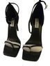 Steve Madden Black Heels Size 7 1/2 - photo 1