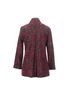 Chico's Floral Red Tan Brown Blazer Size 0 (petite) - photo 2