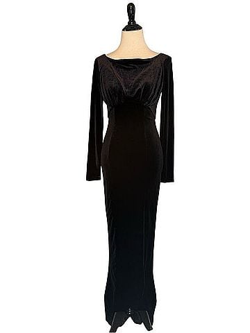 Laura Byrnes California Beatrix Morticia Cocktail Dress (view 1)