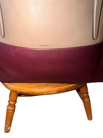 Coach Leather Tote (view 2)