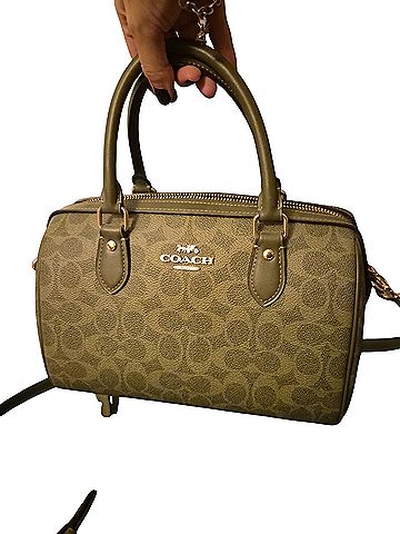 Coach Leather Satchel (view 1)