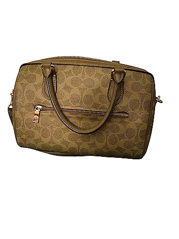 Coach Leather Satchel (view 2)