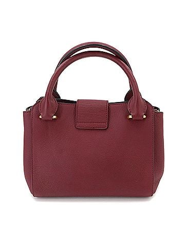 Burberry Burberry 2-way Handbag/Shoulder Bag, Leather, Bordeaux, 4029024, Gold Hardware. (view 2)