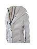 Michael Kors 100% Polyester 7% Spandex 78% Acrylic 22% Modacrylic Chevron-herringbone White Jacket Size S - photo 2