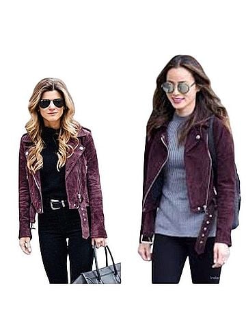 Blank NYC Morning Suede Moto Jacket (view 1)