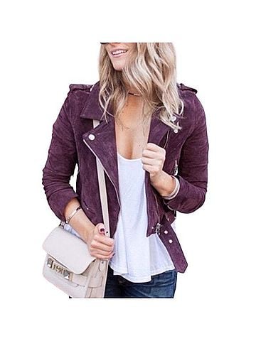 Blank NYC Morning Suede Moto Jacket (view 2)
