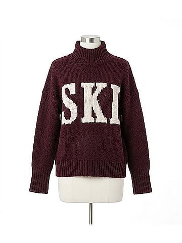Le Lis Winter Break Sweater in Wine (view 1)