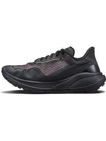 Craft Women's Pure Trail Running Shoe in Black/White (view 2)