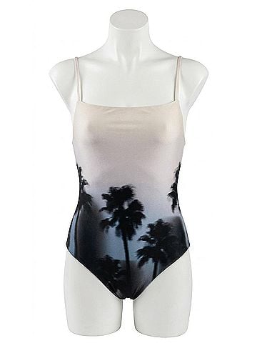 Jonathan Simkhai Elenora One Piece in Hazy Palm Print (view 1)