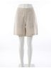 Frank & Eileen Solid Brown Maddie Pull-On Patch Pocket Short in Sand Size M - photo 1