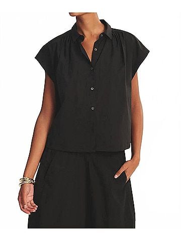 Velvet by Graham & Spencer Arlend Top in Black (view 2)
