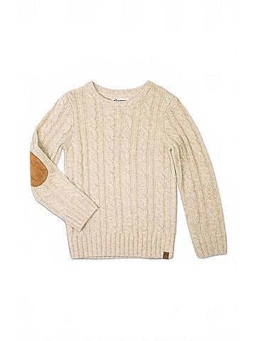 Appaman Boy's Fisherman Sweater 2 Mo in Beige (view 1)