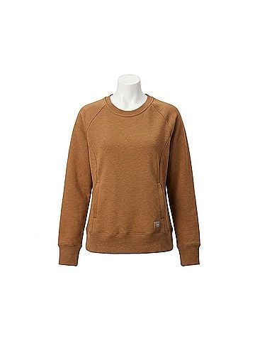 Ariat Rebar Traverse Sweatshirt in Khaki Heather (view 1)