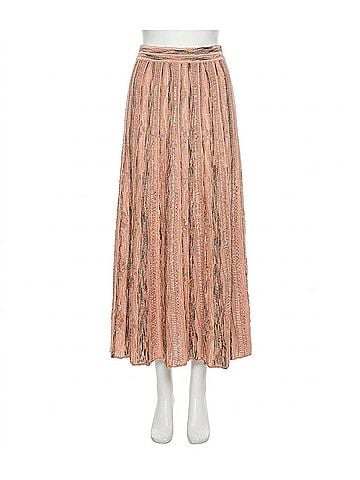 Ulla Johnson Clio Knit Maxi Skirt in Hibiscus (view 1)