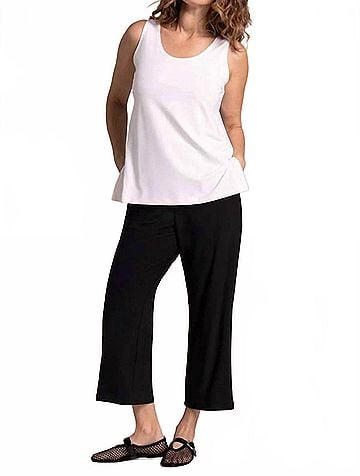 Sympli Go To Tank Relax Top in White (view 2)