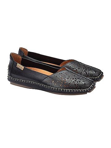 Pikolinos Women's Jerez Slip-On Moccasins in Black (view 2)