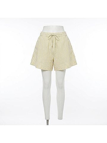 FRNCH Sunlit Oronzo Shorts in Yellow (view 2)