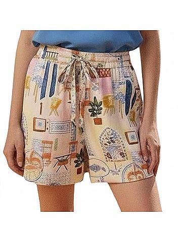 FRNCH The Water's Edge Shorts in Multi (view 2)