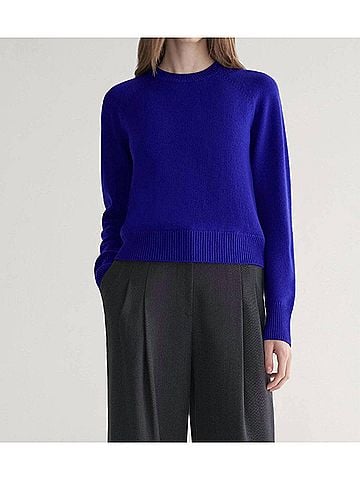 A.L.C. Ashtyn Cashmere Sweater in Blue (view 2)
