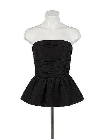 Steve Madden Amari Strapless Top in Black (view 1)