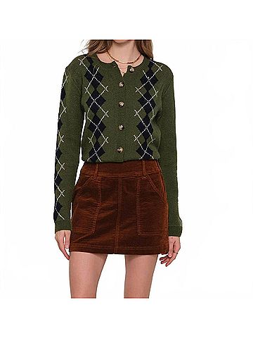Heartloom Elaine Mini Skirt in Saddle (view 2)