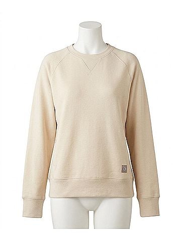 Ariat Rebar Workman Washed Fleece Sweatshirt in Sun Kiss (view 1)
