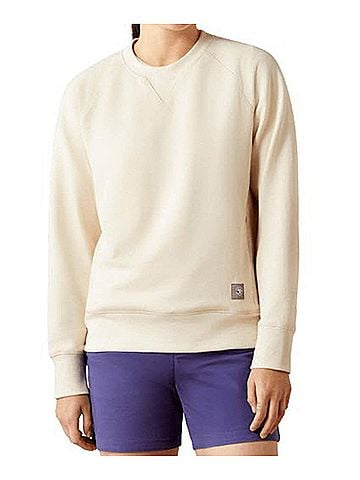 Ariat Rebar Workman Washed Fleece Sweatshirt in Sun Kiss (view 2)