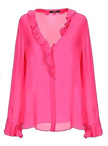 ETRO Women's Silk Top in Pink (view 1)