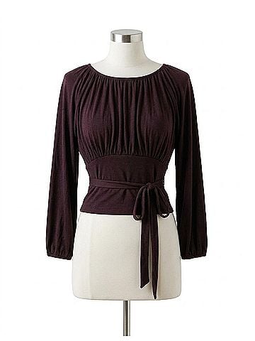 Free People Women's Galivanting Skort in Wine (view 1)