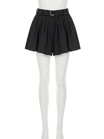 Sea New York Angelina Flare Shorts in Black (view 1)