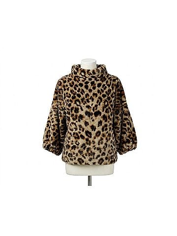 Ivy Jane The Regal Roar Fur Popover in Leopard (view 1)
