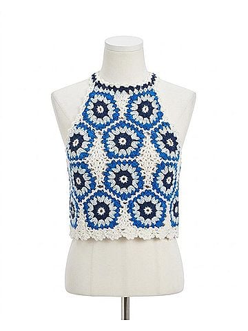 Sea New York Hayden Tank in Blue (view 1)