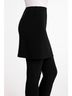 Sympli Solid Black Solid Mini Skirt in Black Size 6 - photo 3