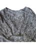 Express 100% Cotton Marled Gray Pullover Sweater Size S - photo 2