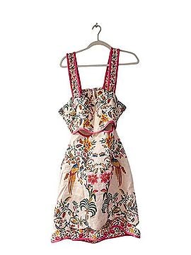 FARM Rio Delicate Forest Euroflax Premium Linen Mini Casual Dress (view 2)