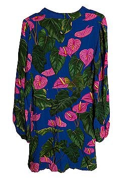 FARM Rio for Anthropologie v neck printed mini Casual Dress (view 2)