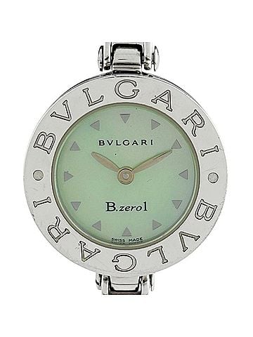 Bvlgari Bulgari B-zero1 BZ22S Women's Watch, Stainless Steel, Quartz, Green Tone (view 1)
