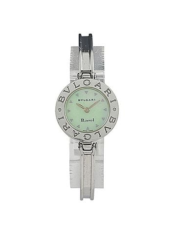 Bvlgari Bulgari B-zero1 BZ22S Women's Watch, Stainless Steel, Quartz, Green Tone (view 2)