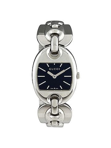 Gucci Gucci GUCCI Marina Chain 121.5 Watch SS Quartz Black Women's (view 2)
