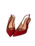 Top Moda Red Heels Size 5 1/2 - photo 1